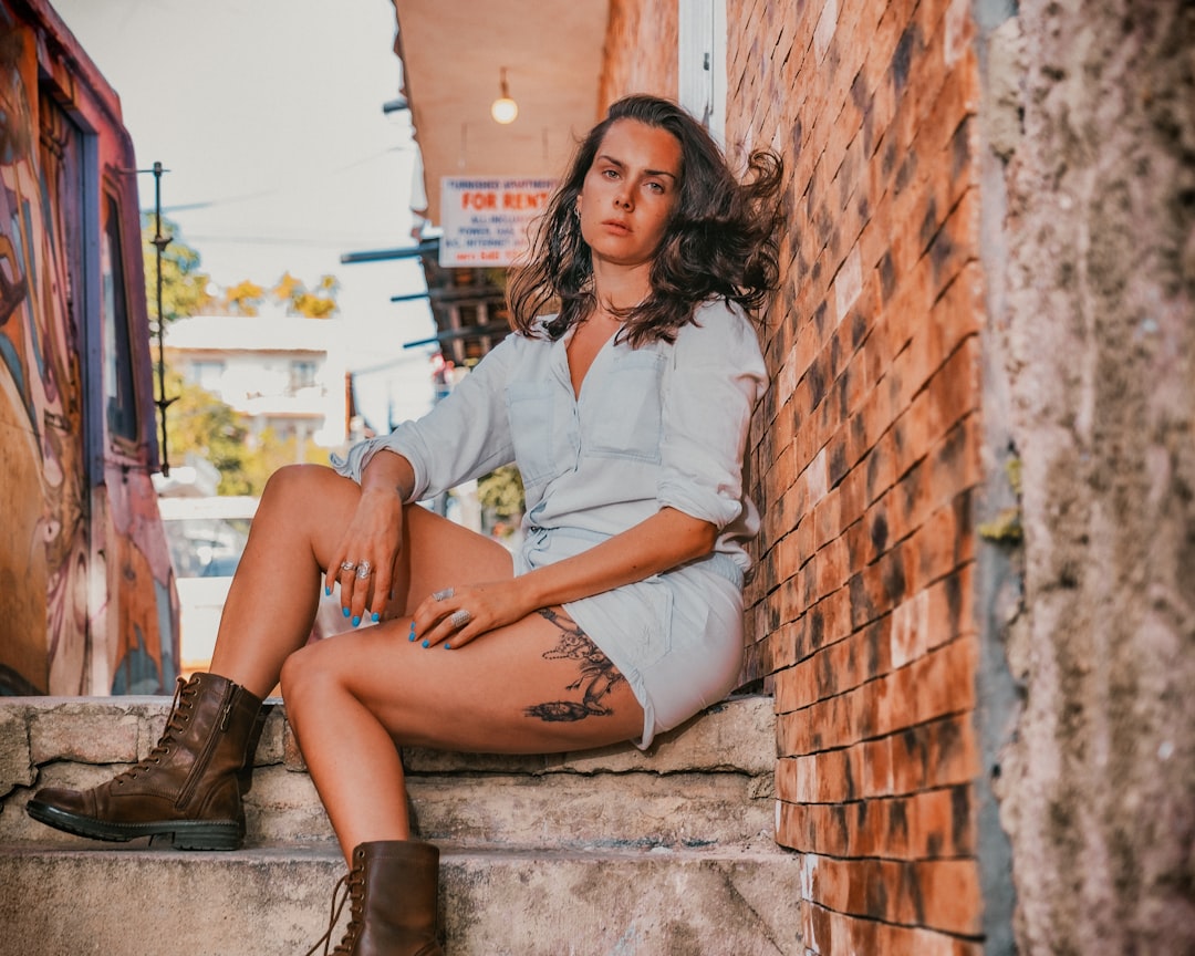 Photo denim shirt